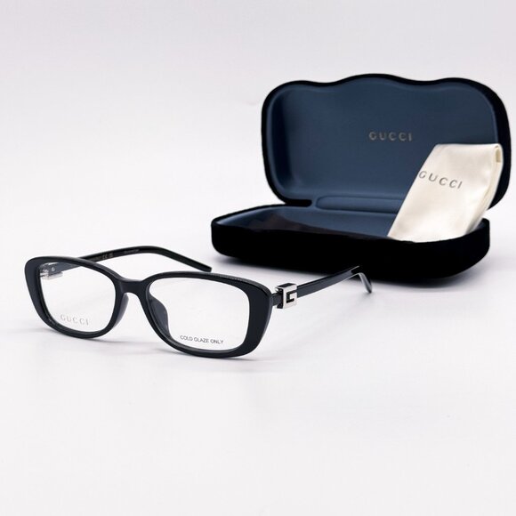 NEW GUCCI GG1685OK 001 BLACK WOMEN EYEGLASSES GUCCI - Picture 1 of 13